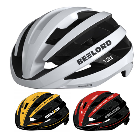 Wysokowydajny wielokolorowy kask rowerowy: aerodynamiczny i wentylowany